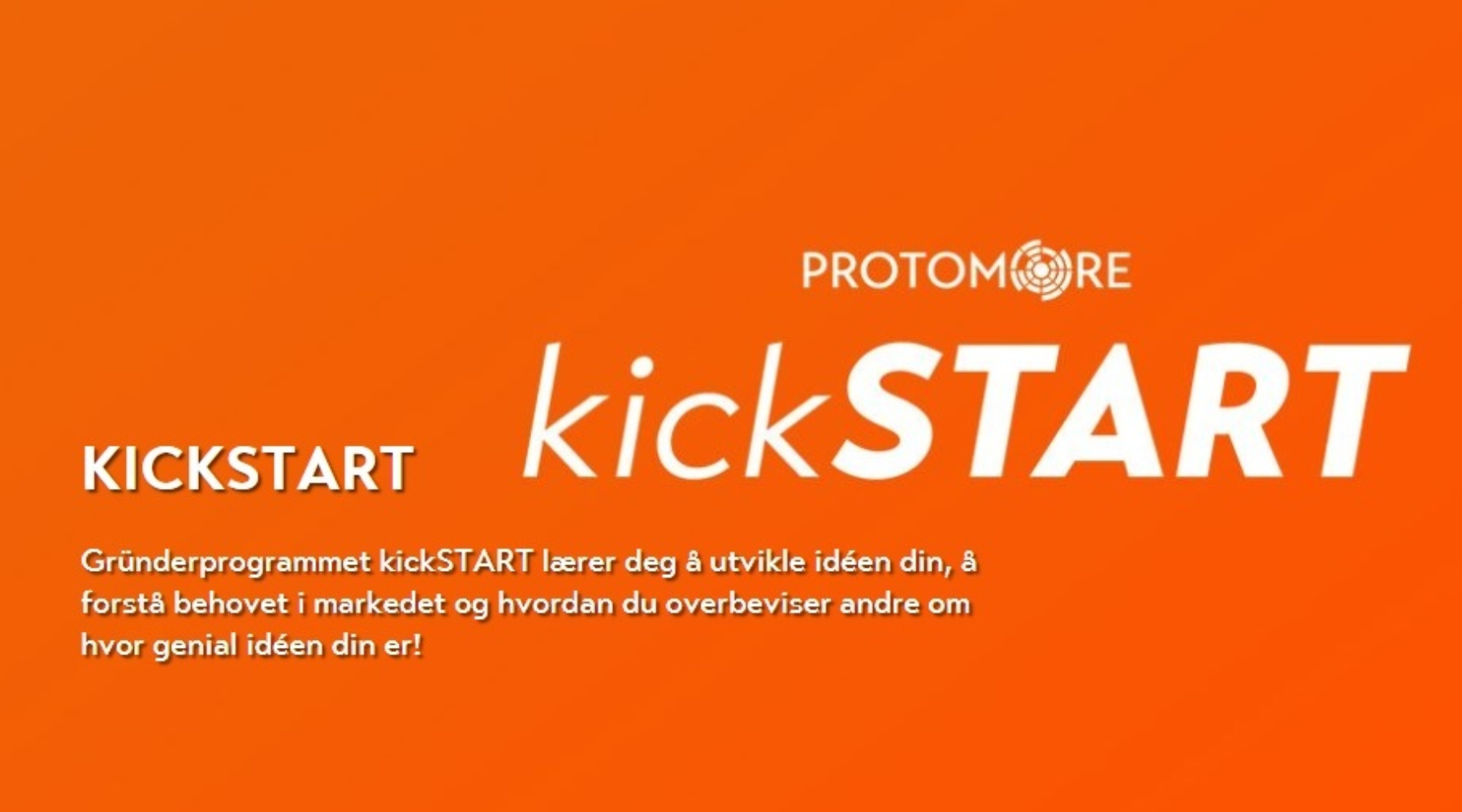 Gründerprogrammet KickSTART! @ Molde Næringsforum (no)